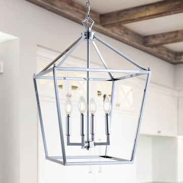 Pagoda Lantern Metal LED Pendant